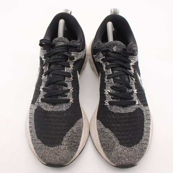 Nike React Infinity Run Flyknit 2 Men's Size 9 Black Gray Athletic CT2357-101 - Picture 2 of 9